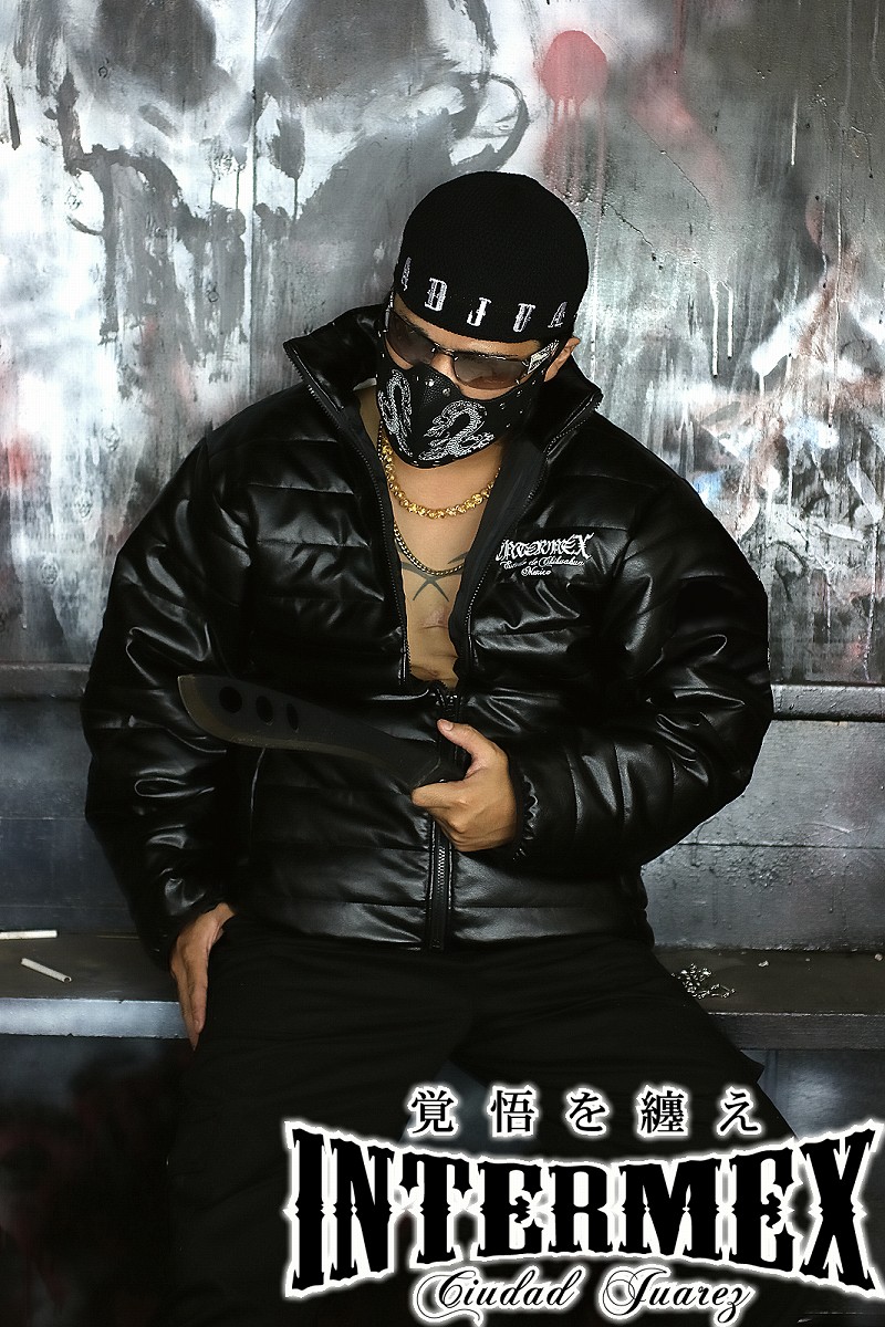 楽天市場】レザー調 中綿ジャケット メンズファッション オラオラ系