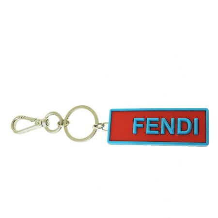 楽天市場】【中古】 フェンディ FENDI バッグチャーム キーホルダー
