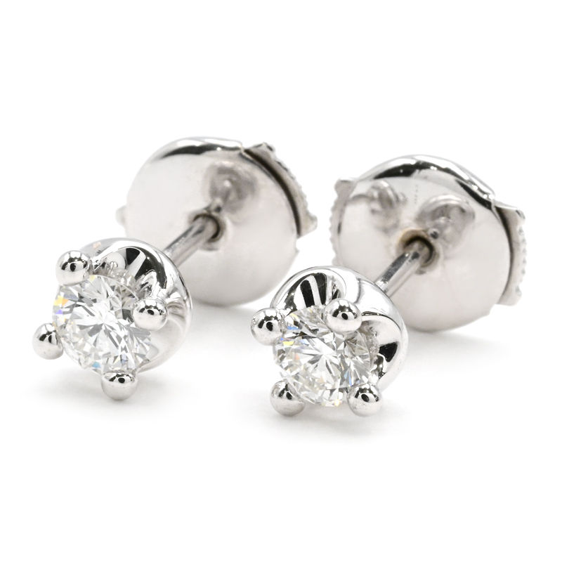 楽天市場】[返品OK] ブルガリ コロナダイヤモンドピアス K18WG