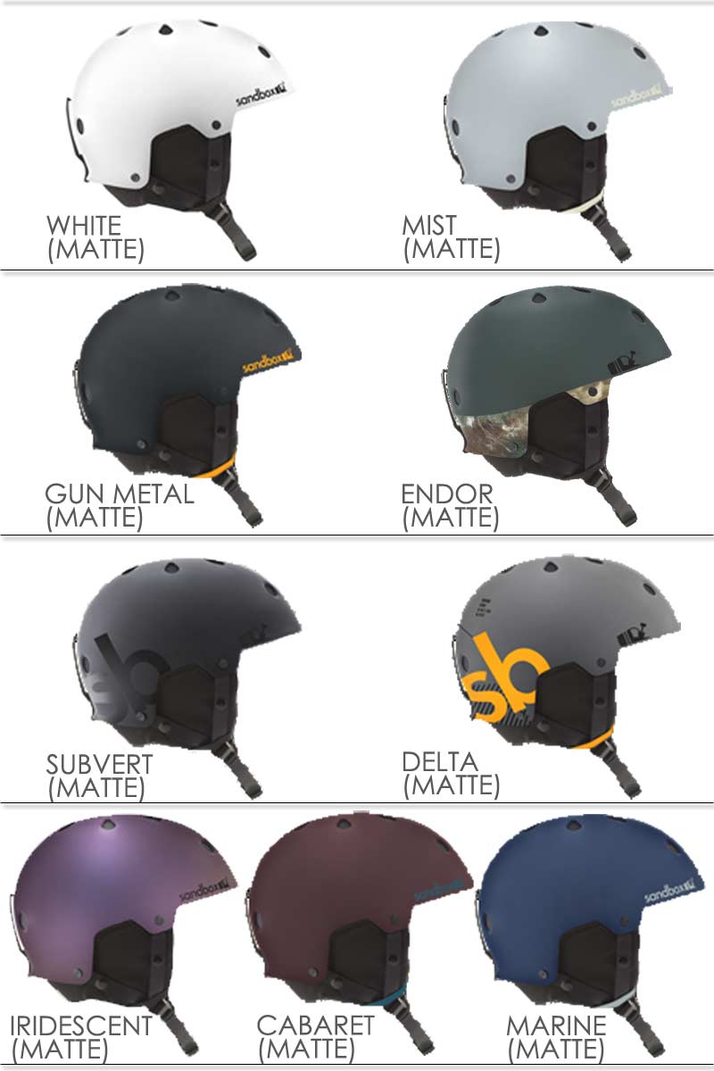 楽天市場】SANDBOX / サンドボックスヘルメット LEGEND SNOW ASIA FIT