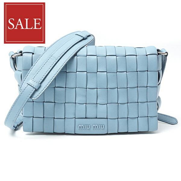 楽天市場】ミュウミュウ バッグ レディース NAPPA INTRECCIO