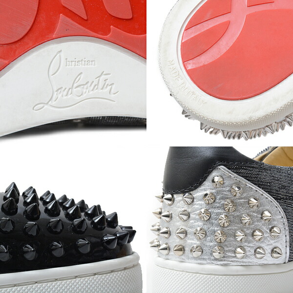 楽天市場】クリスチャンルブタン 靴 メンズ スパイク スタッズ