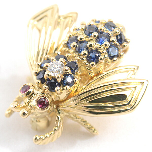 楽天市場】ティファニー ブローチ レディース ハチ モチーフ