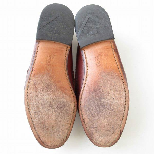 楽天市場】USA製 アレンエドモンズ Maxfield タッセル ローファー 茶系