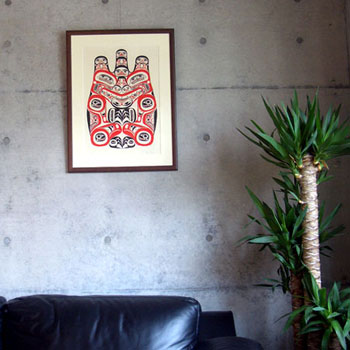 お月 珍品 希少！ ネイティブハット 先住民 アート インテリアにも