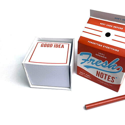 楽天市場】Brass Monkey ブラスモンキー 牛乳パック メモセット [ メモ