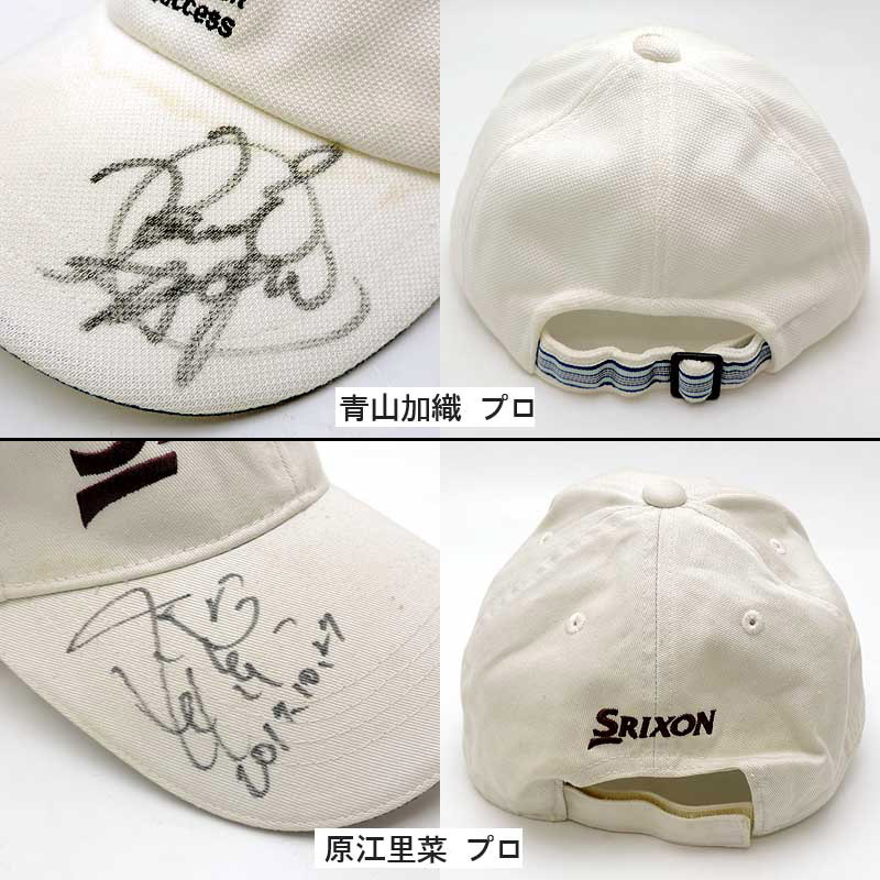 楽天市場】プロゴルファー サイン入りキャップ 13個 イボミ・原江里菜