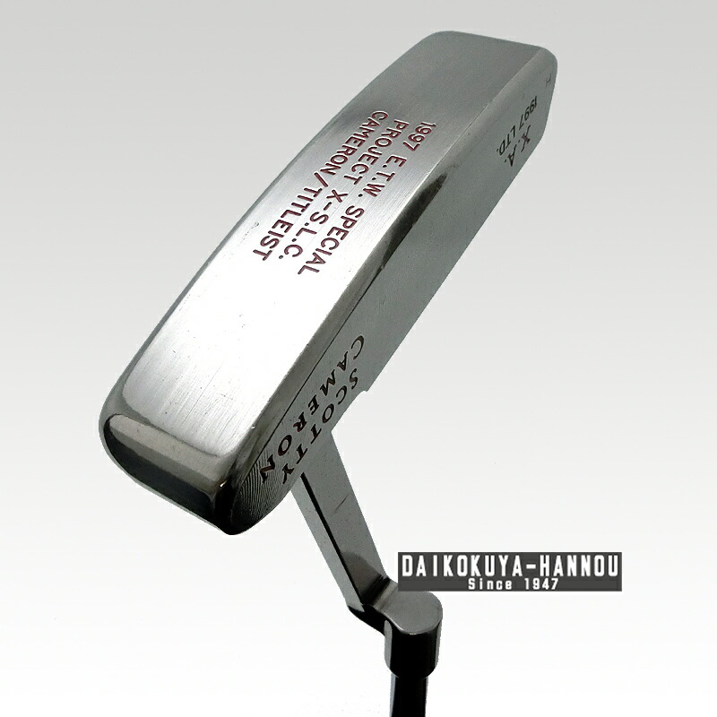 楽天市場】【飯能本店】 スコッティ キャメロン 1997 E.T.W SPECIAL