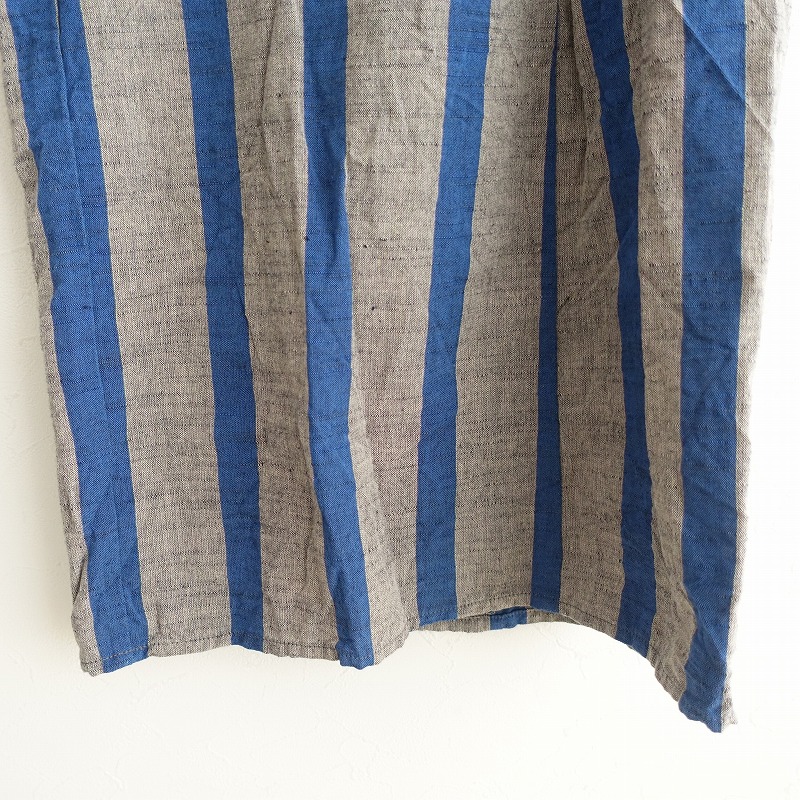 ヤンマ産業 会津木綿 キュロット ひじり縞 生活雑貨pedlar