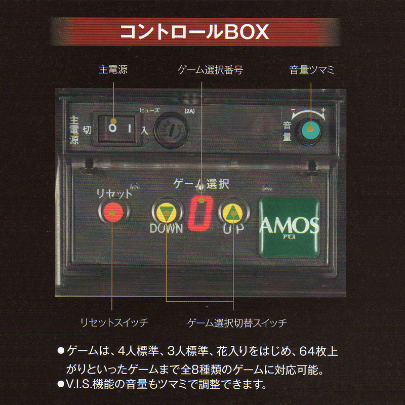 楽天市場】全自動麻雀卓『アモス ヴィエラ（AMOS VIERAL）』 麻雀卓