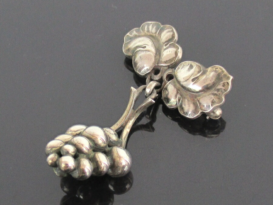 楽天市場】ジョージジェンセン ぶどう ブローチの通販