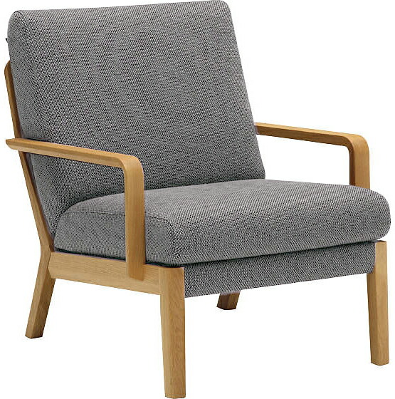 楽天市場】カリモク WU4500 WU4550 1Pソファ 布張りファブリック 肘掛