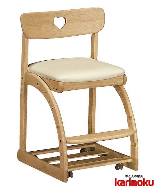 楽天市場】カリモク XT1801 子供用椅子 キッズチェア ハート柄 デスク