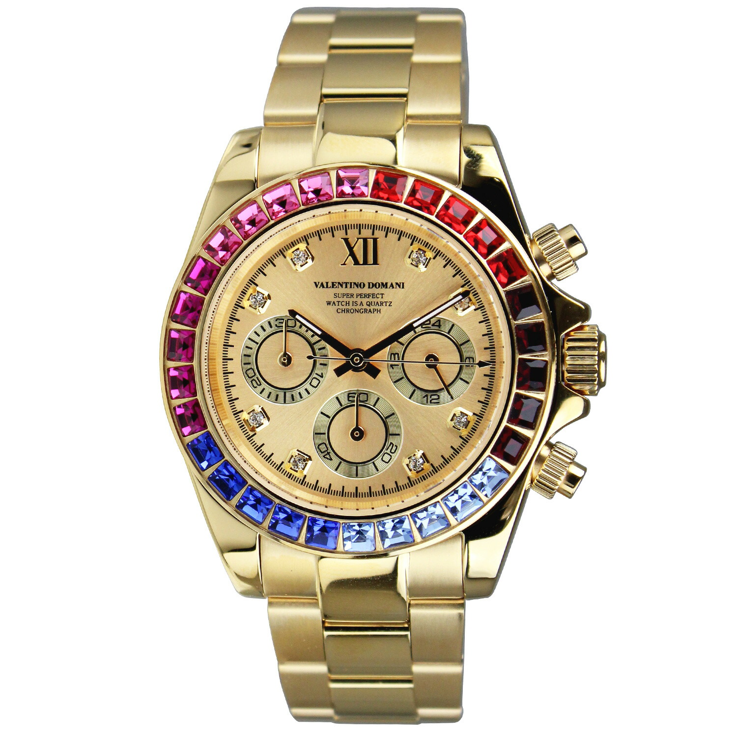 楽天市場】VALENTINO DOMANI (バレンチノドマーニ）メンズ 腕時計