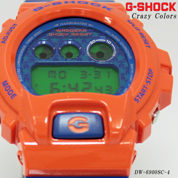 楽天市場】カシオ CASIO G-SHOCK G-ショック Crazy Colors ジー