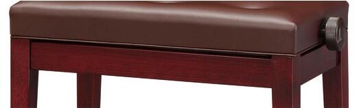 ピアノ椅子 猫脚 高低自在 調整 ブラウン 木目 ピアノ 良品 比較的美品