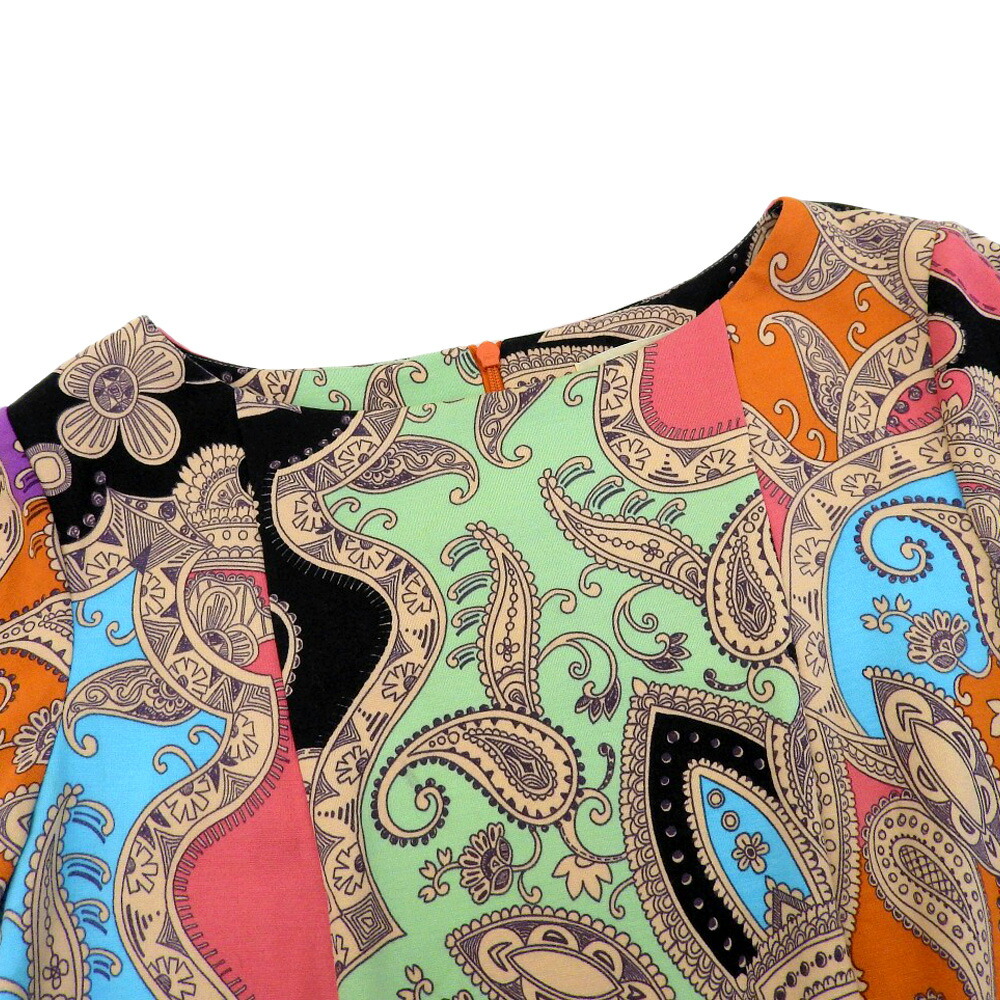 楽天市場】【中古】 超美品 エトロ ETRO 現行タグ レーヨン