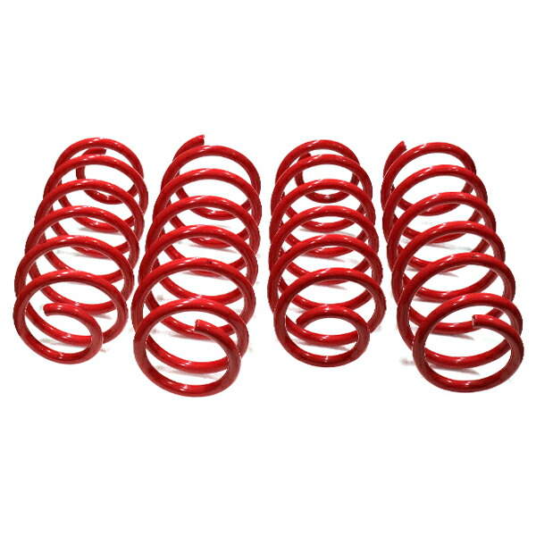 楽天市場】【送料無料】 ローダウンサス ホンダ N-BOX JF1 レッド 赤