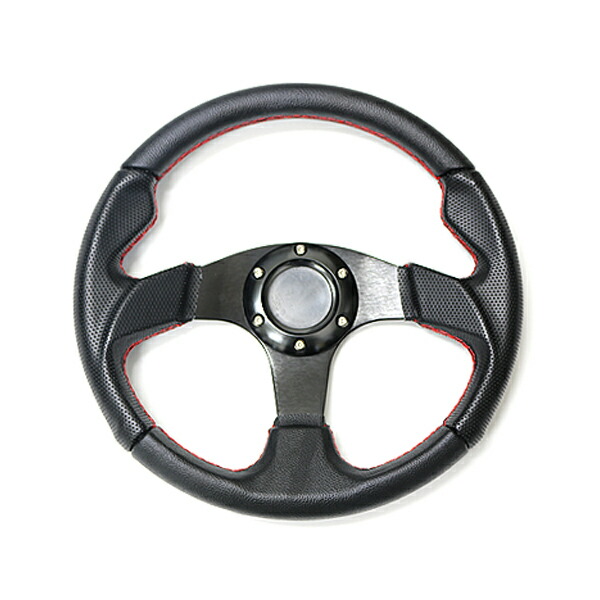 momo ステアリング・ハンドルF-1concept本体 黒/赤 momo ステアリング