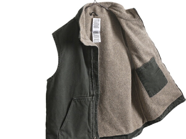 楽天市場】US企画 カーハート モックネック 裏 ボア ダック ベスト