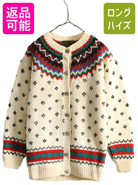 楽天市場】80s エディーバウアー バーズアイ ウール ニット