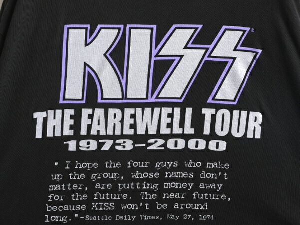 楽天市場】00s ☆ キッス ツアー プリント Tシャツ メンズ XXL / 古着
