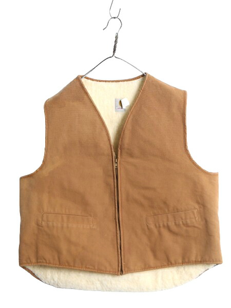 楽天市場】70s USA製 カーハート 裏 ボア ダック ベスト メンズ XXL