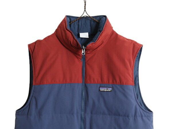 楽天市場】18年製 パタゴニア リバーシブル ナイロン ダウン ベスト