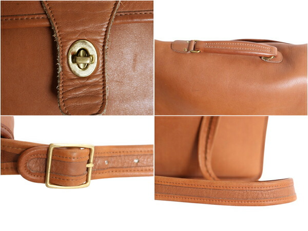 楽天市場】USA製 オールドコーチ 本革 レザー 2way レザーバッグ