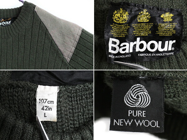 楽天市場】イングランド製 90's 旧タグ □ BARBOUR バブアー 本革