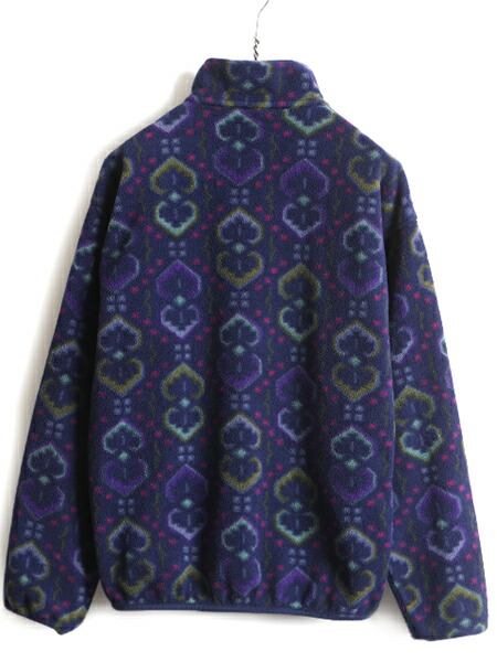 楽天市場】90's USA製 □ 94年製 パタゴニア patagonia 総柄 フリース