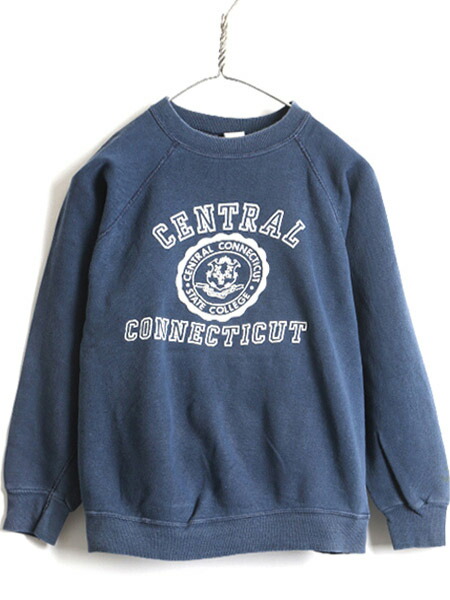 楽天市場】60s 70s ビンテージ □ 3段 カレッジ プリント スウェット