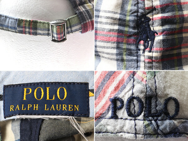 楽天市場】□ POLO Ralph Lauren Cap ポロ ラルフローレン マドラス