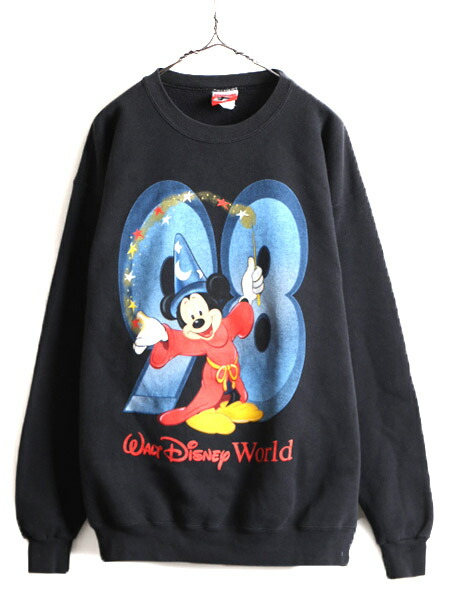 楽天市場】90s USA製 大きいサイズ XL 人気 黒 □ ディズニー