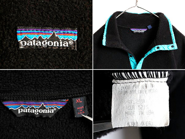 楽天市場】最初期 80s USA製 大きいサイズ XL 人気 黒 □ パタゴニア
