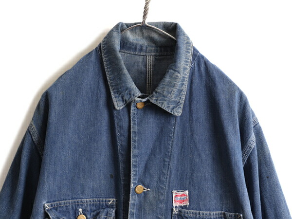 楽天市場】40s USA製 ハート刺繍タグ ☆ カーハート インディゴ デニム