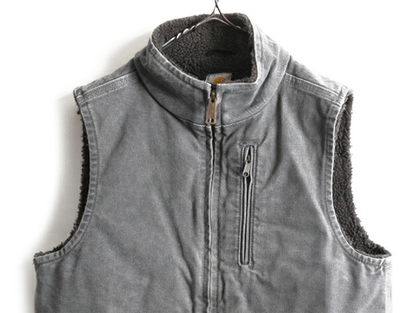 楽天市場】US企画 希少サイズ S □ カーハート モックネック 裏 ボア