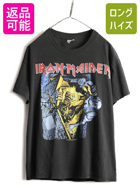 楽天市場】90s USA製 ☆ アイアン メイデン 両面 プリント 半袖 T