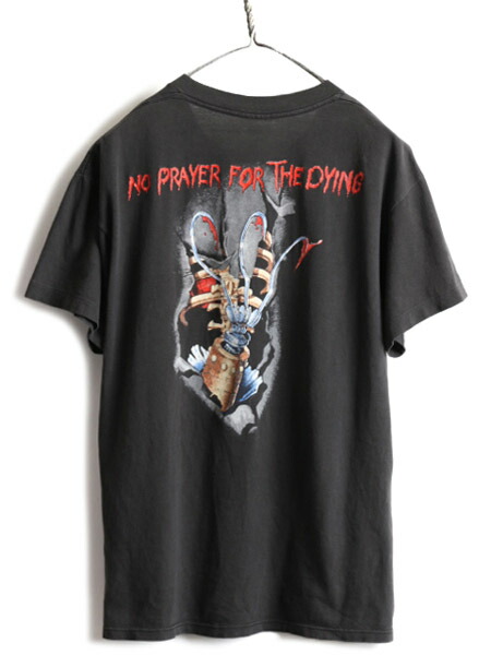 楽天市場】90s USA製 ☆ アイアン メイデン 両面 プリント 半袖 T