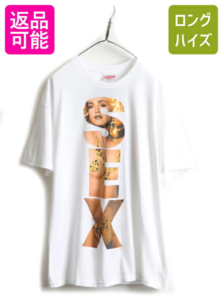 楽天市場】90s USA製 ☆ マドンナ SEX 両面 プリント Tシャツ メンズ