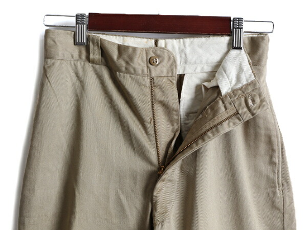 楽天市場】60s ビンテージ ☆ 米軍実物 US ARMY チノ パンツ ( 28 29