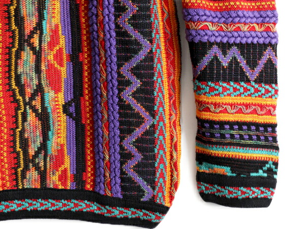 楽天市場】90s カナダ製 TUNDRA 3D 立体編み コットン ニット セーター