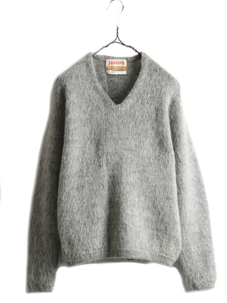 楽天市場】60s USA製 モヘア 65% ☆ ジャンセン Vネック ウール モヘヤ