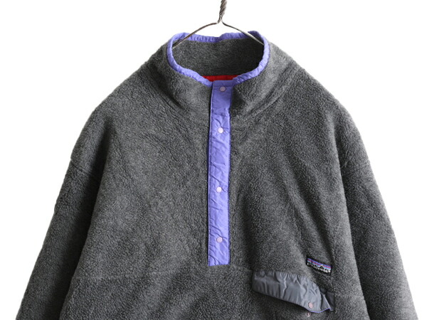 楽天市場】90s 99年製 USA製 パタゴニア シンチラ スナップT メンズ XL