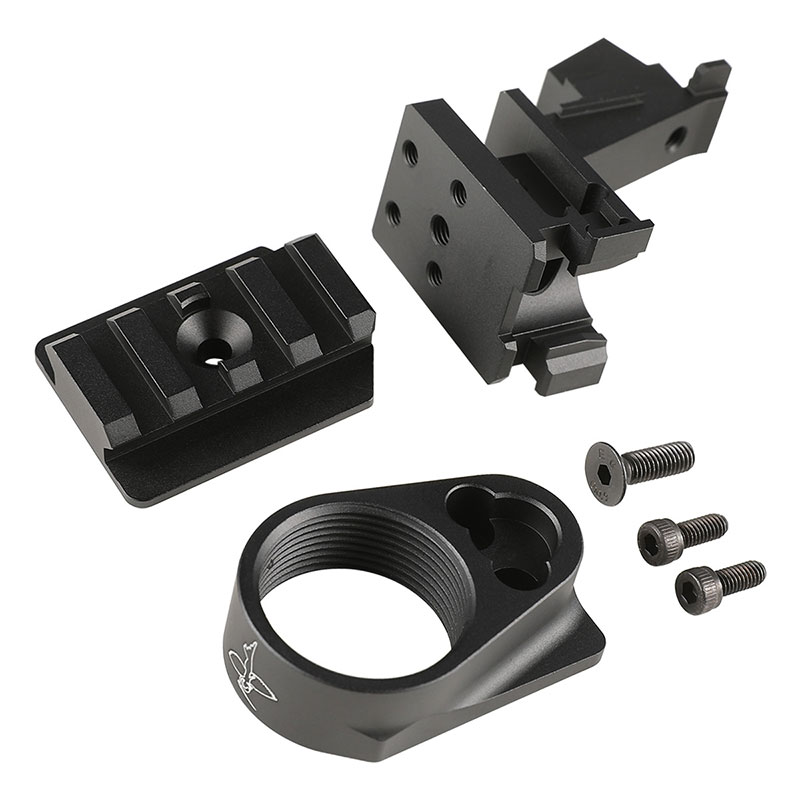 楽天市場】EMG Rifle Dynamic Airsoft AK to M4ストックアダプター