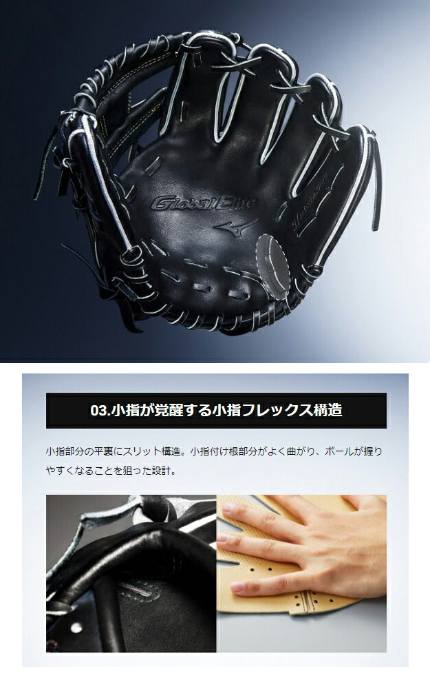 楽天市場】【限定モデル！型つけ無料】ミズノ グローバルエリート 少年