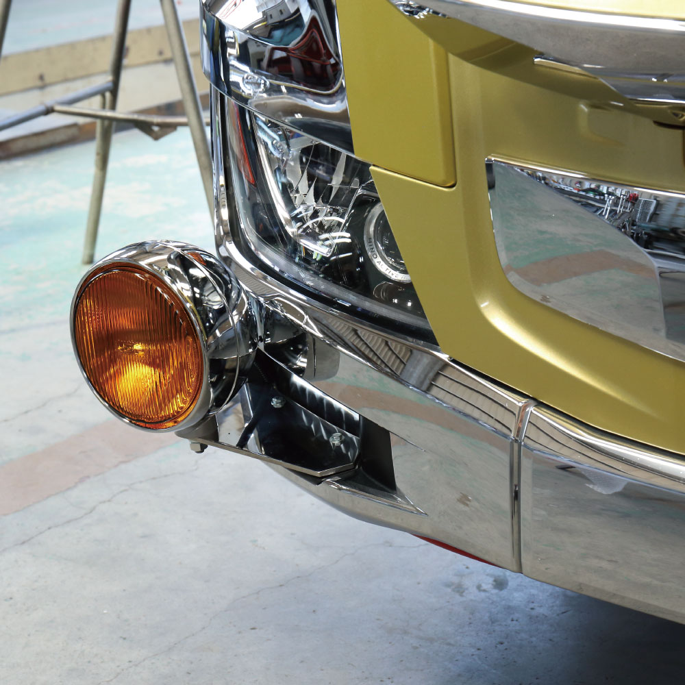 楽天市場】17プロフィア用フォグランプ取付けステー（バンパーコーナー