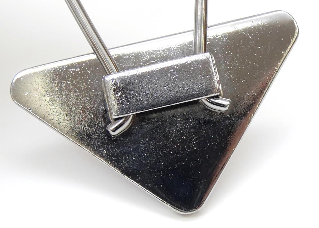 楽天市場】プラダ PRADA キーホルダー トライアングル キーリング