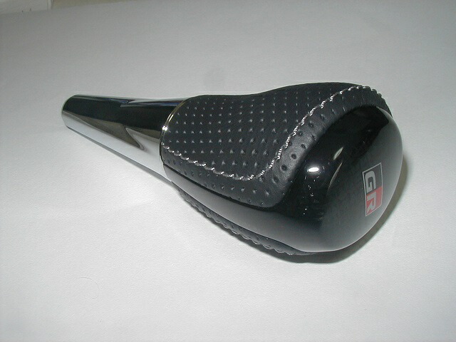 楽天市場】【トヨタ純正】 “GR SPORT”本革巻シフトノブ [ダーク