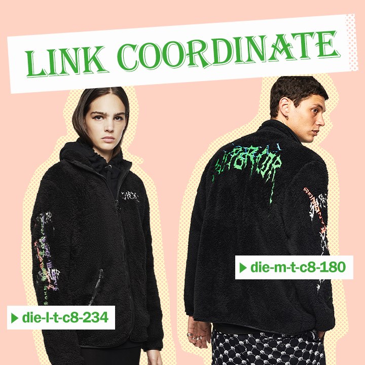 楽天市場】□DIESEL ディーゼル メンズ□刺繍デザイン モコモコ